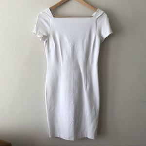 Banana republic white dress